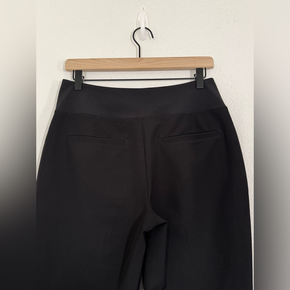 ATHLETA Endless High Rise Straight Leg Ankle Casual Pant in Black Size 8 TALL - Picture 8 of 10